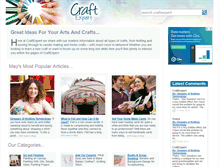 Tablet Screenshot of craftexpert.co.uk